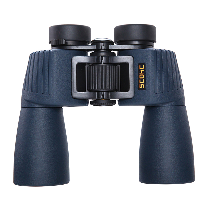 SCOKC 12x50 Waterproof Binoculars Professional Telescope Bak4 Prism Optics Camping Hunting Scopes High Power Binoculars